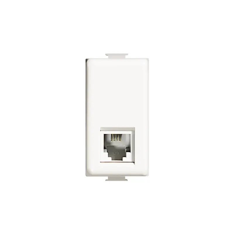 Compra Adesso bticino matix connettore rj11 k10 telefonica frutto bianco incasso bticino am5958/11n