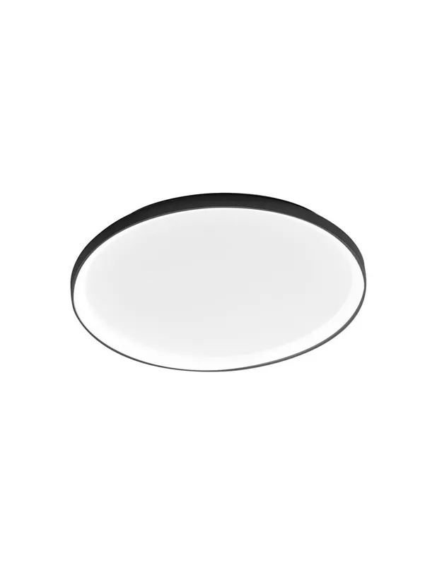 Gea Luce Krizia P/S 3000K plafoniera led 60W colore nero Spedito Oggi