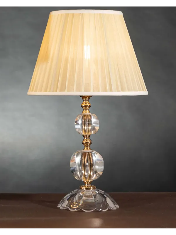 Di Tendenza Lumetto classico in cristallo oro a 1 luce design swarovsky coll. zeus