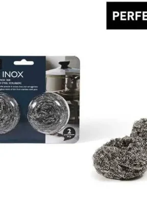 Affare Paglietta in acciaio inox 18/0 Mister Inox Perfetto 2 pezzi
