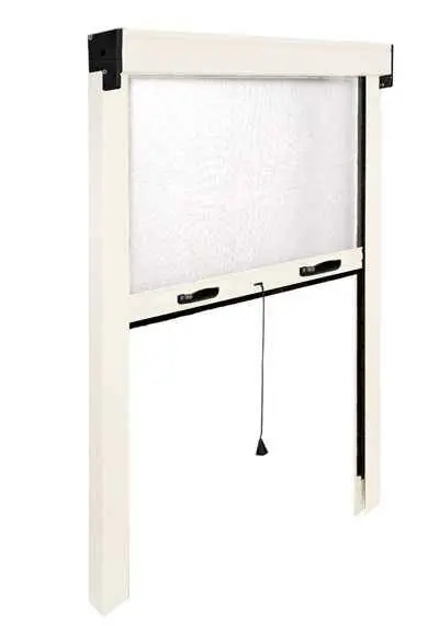 ZANZARIERA AVVOLGIBILE VERTICALE cm 120x170 BIANCA Più Venduto