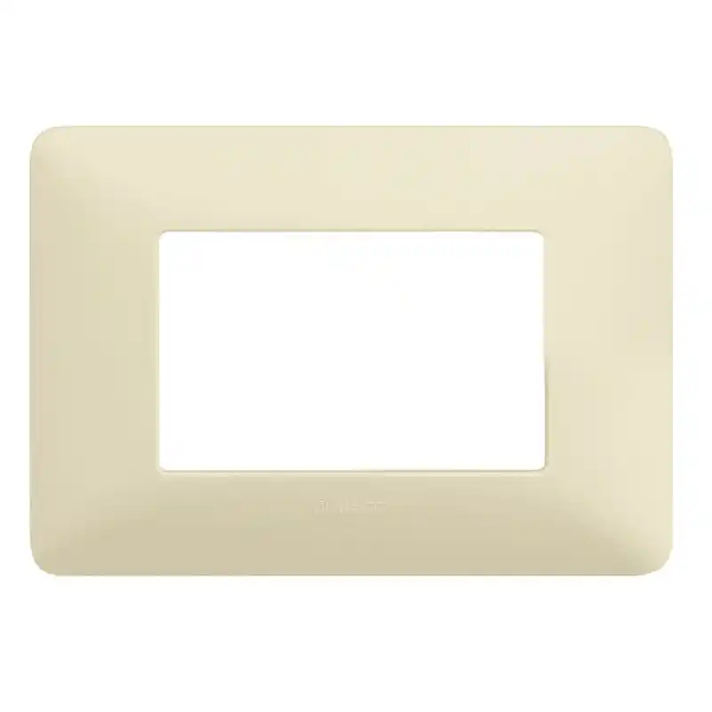 bticino matix placca 3 posti moduli avorio mostrina cornice portafrutto incasso bticino am4803bav Offerta Speciale