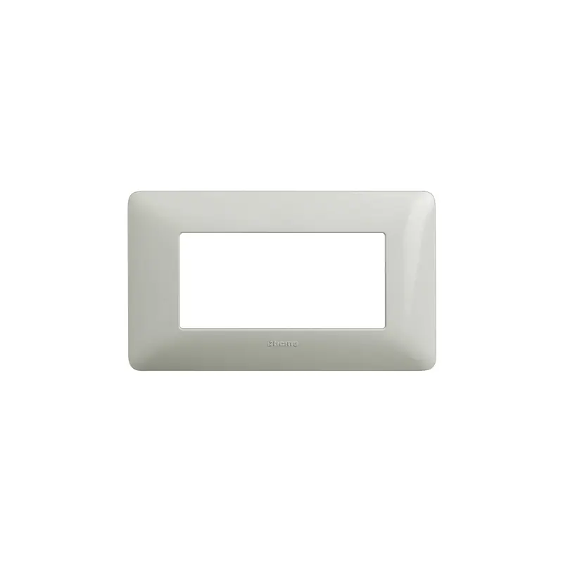 bticino matix placca 4 posti moduli bianco mostrina cornice portafrutto incasso bticino am4804bbn Offerta Speciale