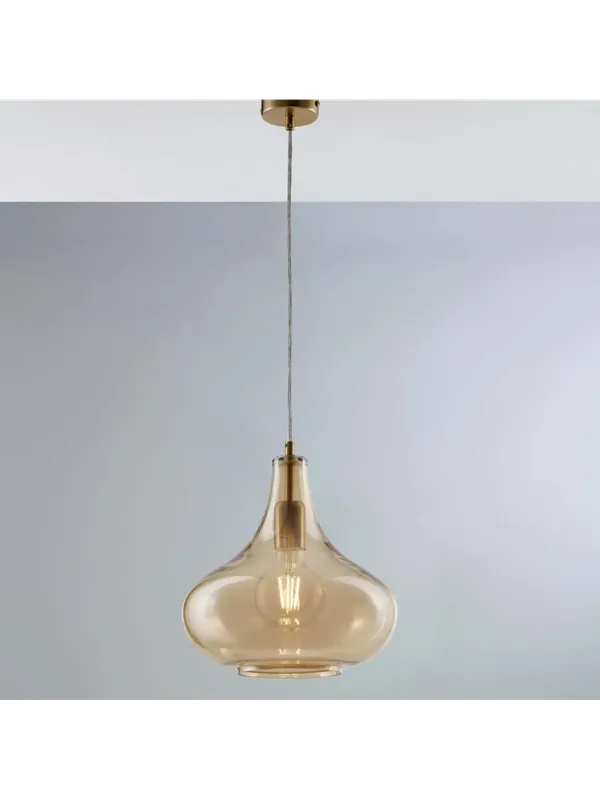 Offerta Limitata Lampadario a sospensione moderno design vetro a 1 luce luxury lgt 191