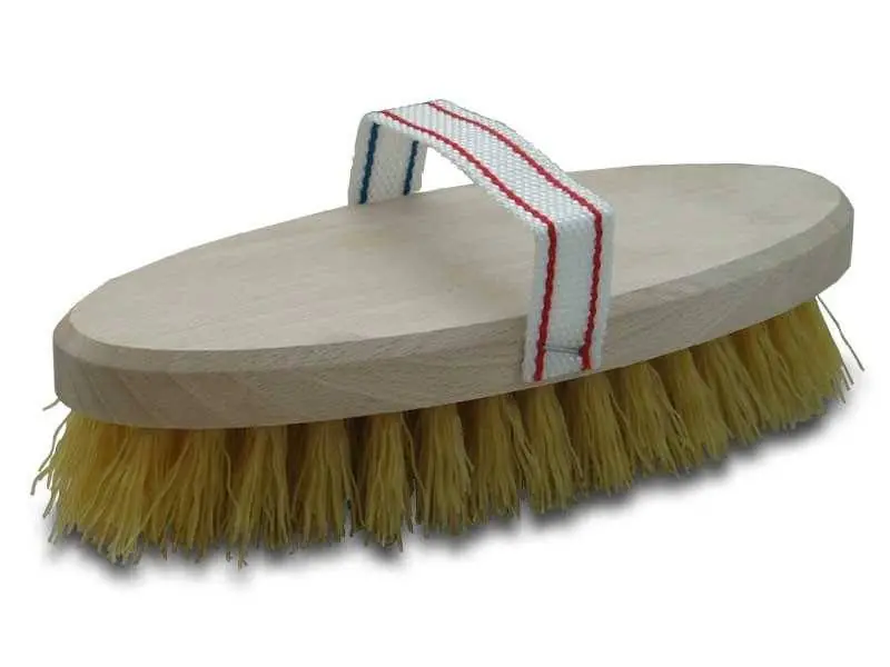 SPAZZOLA OVALE RADICA SINTETICA 16cm Direttamente Dal Produttore