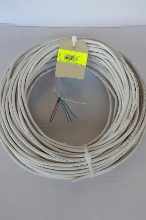 ELETTROSERVICE 50 METRI CAVO ALLARME SCHERMATO 8 CONDUTTORI DI CUI 8X0,22 MM FA-08/B50 Compra Oggi Stesso
