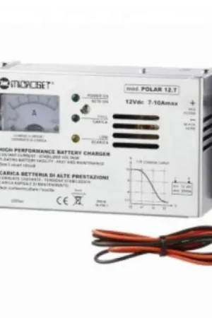 Spedito Oggi Caricabatterie automatico Microset POLAR-12.7- 12V 7A