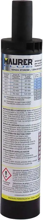 ANCORANTE CHIMICO POLIESTERE SENZA STIRENE TCA-P 400ml Ultima Occasione