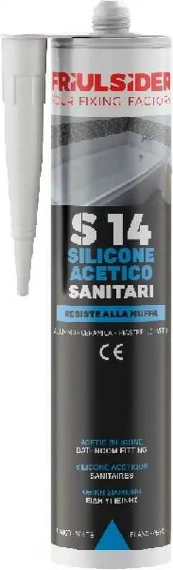 Compra Oggi Stesso FRIULSIDER 280ML DI SILICONE ACETICO PER SANITARI COLORE TRASPARENTE S1400
