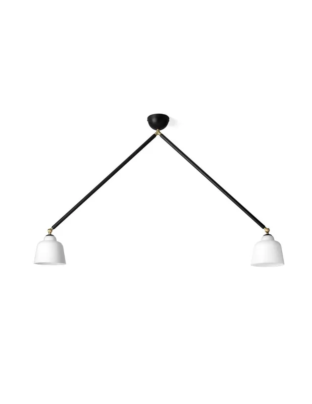 Miloox Neoretro sospensione grande 2 luci Prezzo Conveniente