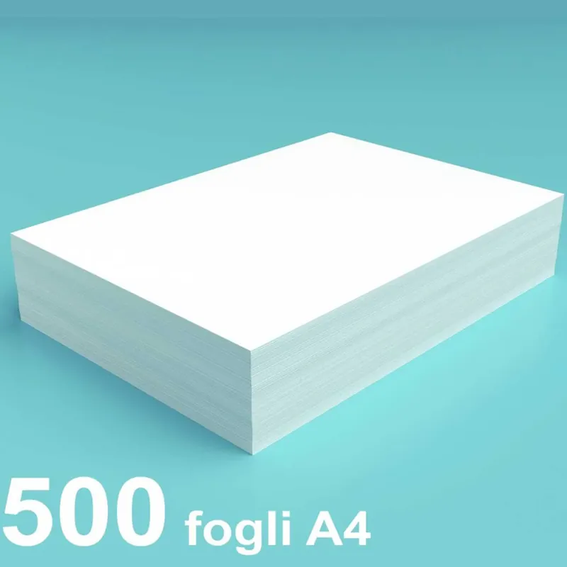 Spedito Oggi Risma Carta A4 80g/m² 500 fogli Elettroservice - CARTA-A4/B500