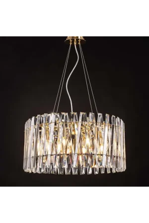 Affare Lampadario classico in cristallo a 8 luci Design Swarovsky coll. Dm31