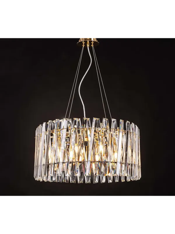 Affare Lampadario classico in cristallo a 8 luci Design Swarovsky coll. Dm31