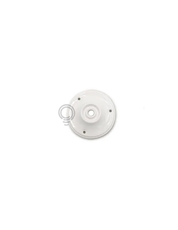 Bestseller Rosone in pocellana d.100 1foro centrale vintage illuminazione