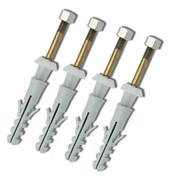 Consegna Rapida TASSELLI WC E BIDET ETS/V INOX 4pezzi