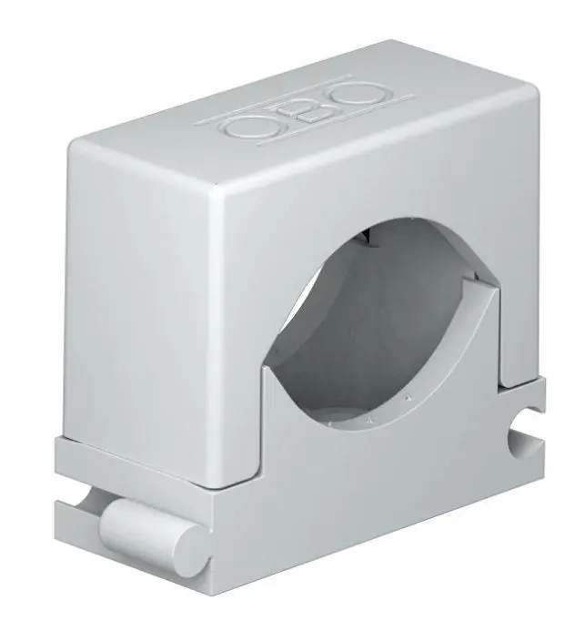 Novità Collare ad incastro Obo Bettermann 27-43m grigio chiaro 25 pezzi - 2250438