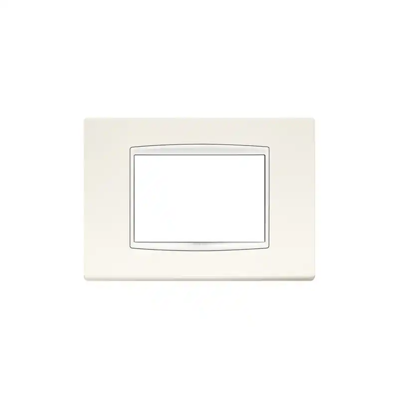 Di Tendenza vimar eikon placca classic 3moduli bianco artico mostrina vimar 20653.b01