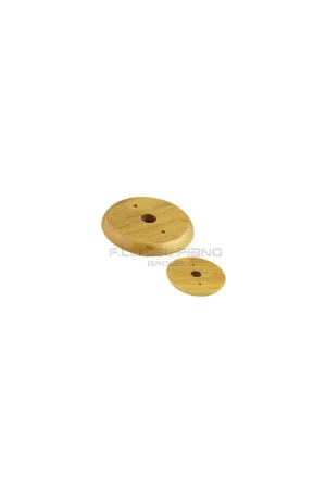 Base legno chiaro d.95mm per presa elettrica porcellana vintage 9003ro Ultimissimo Modello