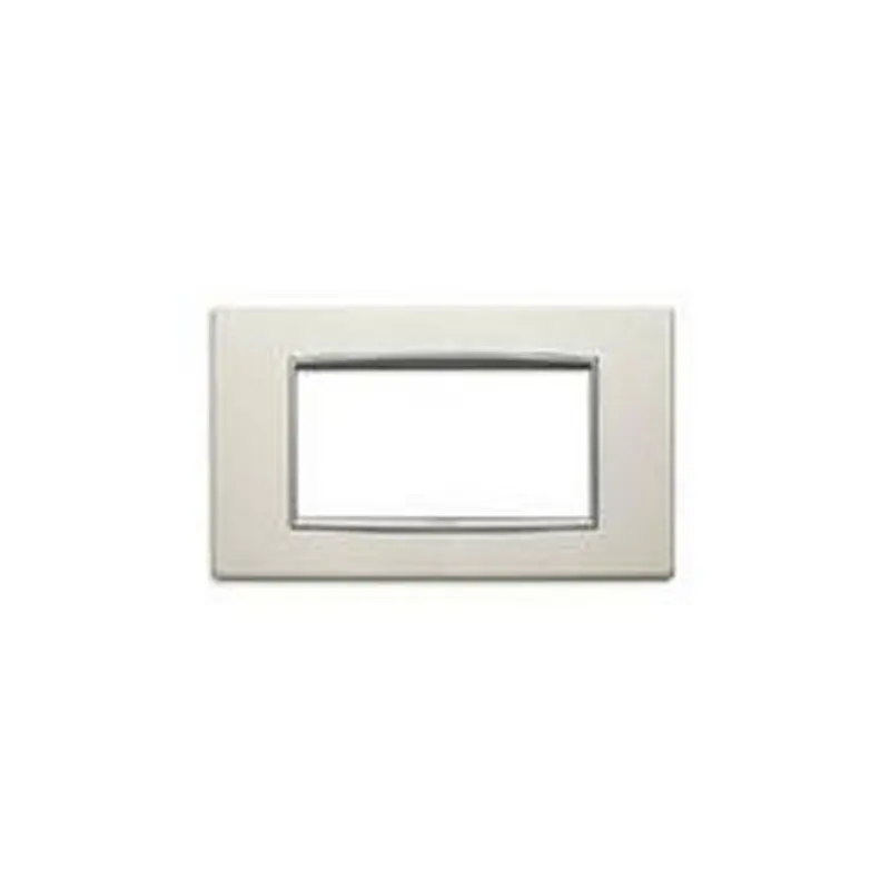 Promo Stagionale vimar eikon placca classic 4moduli argento mostrina vimar 20654.n13