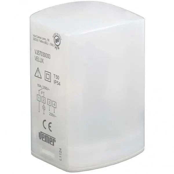Offerta Limitata VEMER INTERUTTORE CREPUSCOLARE VELUX VJ57030000