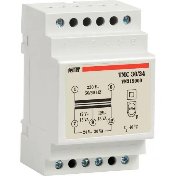 VEMER TRASFORMATORE TMC 30/24 30VA 230V VN319000 Ordina Subito