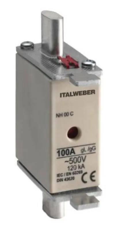 Soddisfatti O Rimborsati ITALWEBER FUSIBILE NH00C CURVA GG 100A 500V 1500690