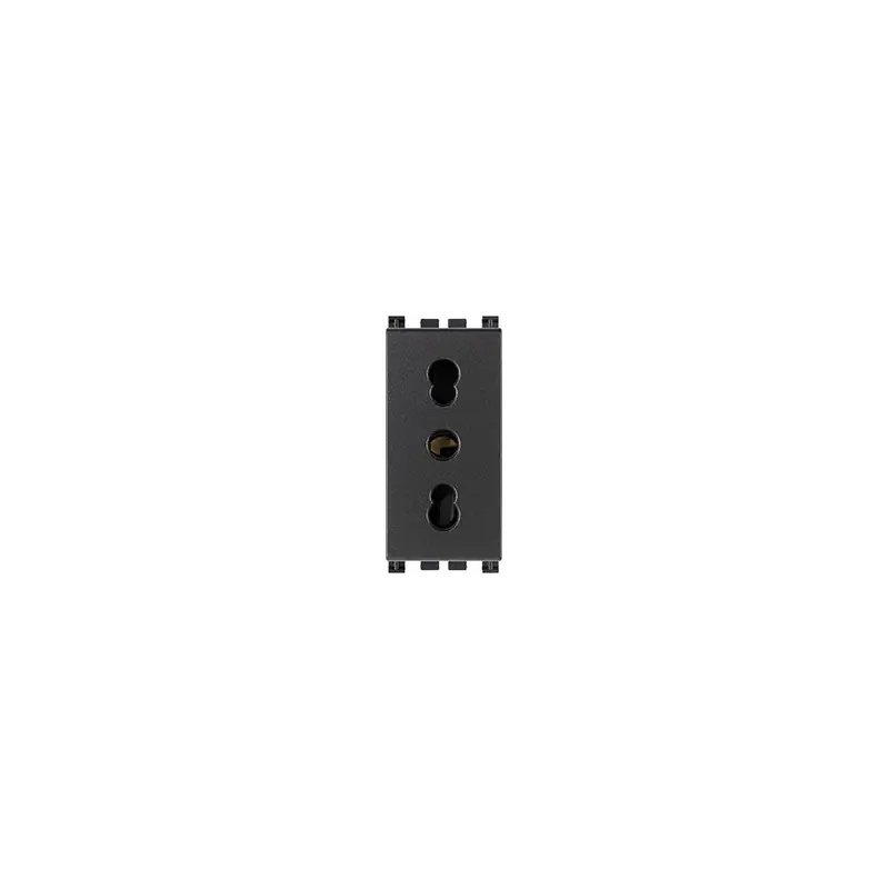 vimar arke presa bivalente 2p + t 16a p17 11 grigio frutto vimar 19203 Professionale