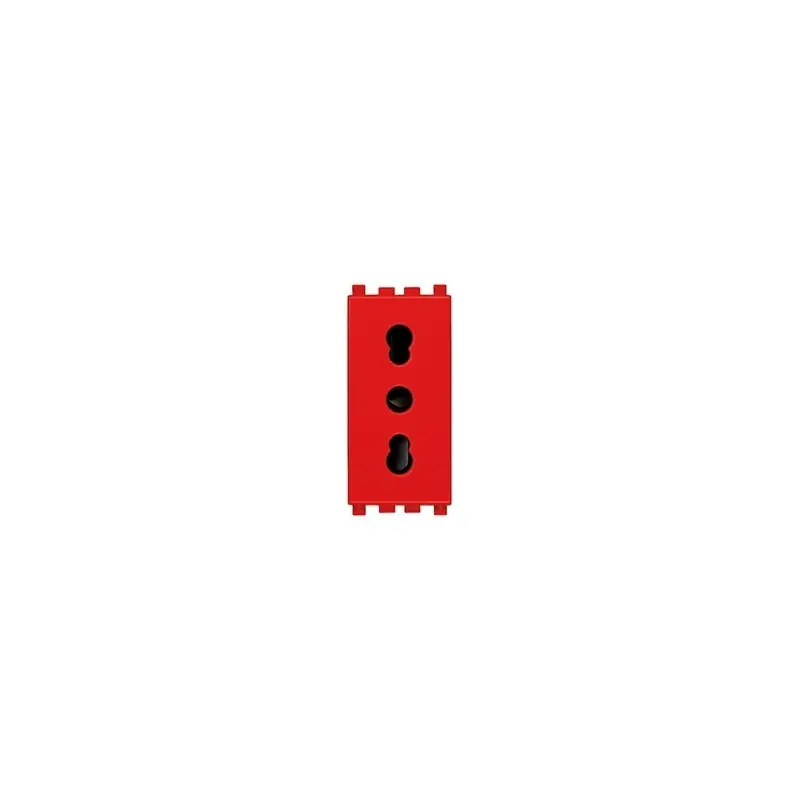 vimar arke presa 2p+t 16a p17 11 rossa emergenza bivalente frutto vimar 19203.r Ultima Occasione