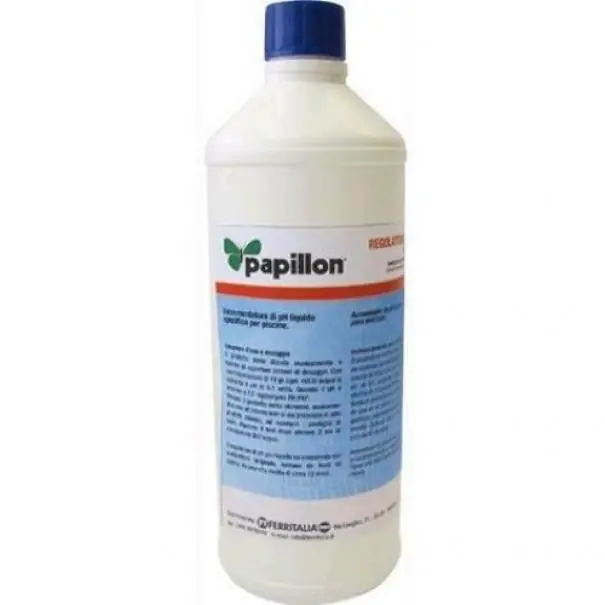 PAPILLON CORRETTORE PH PIù LIQUIDO PER PISCINE 1LT C103110002 Offerta Limitata
