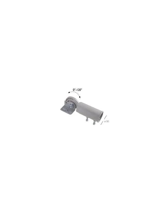 Compra Online Adattatore in ferro per armatura stradale led attacco d.60