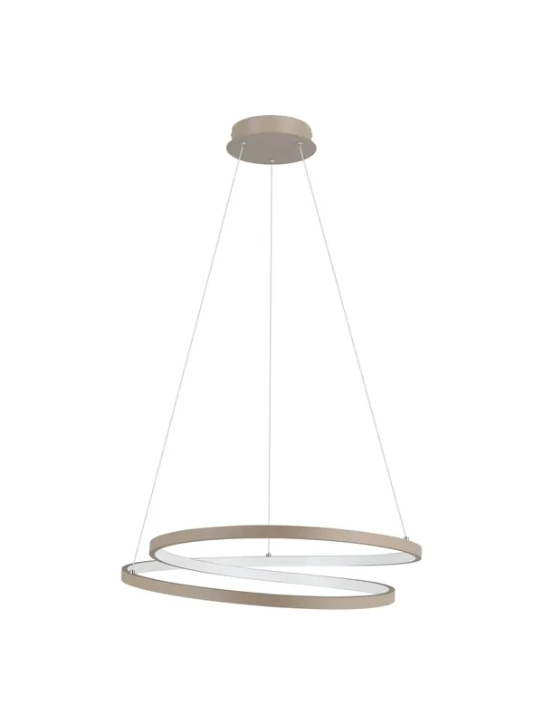 Compra Oggi Stesso Lampadario a led moderno design tortora GL1870