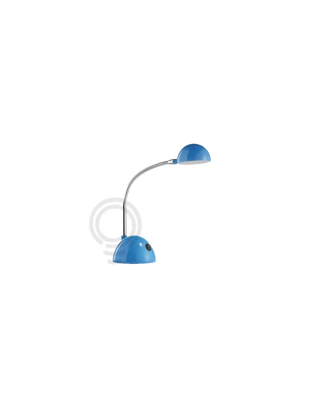 Lumi da scrivania e studio flessibile in metallo blu 5w 500lm 3000k Spedizione Espresso