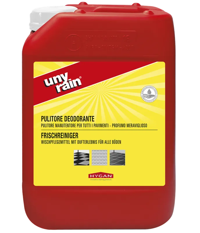 Di Tendenza Detergente pulitore deodorante Unyrain 5000ml per pavimenti in ceramica, klinker, pietra, marmo, plastica, linoleum e gomma