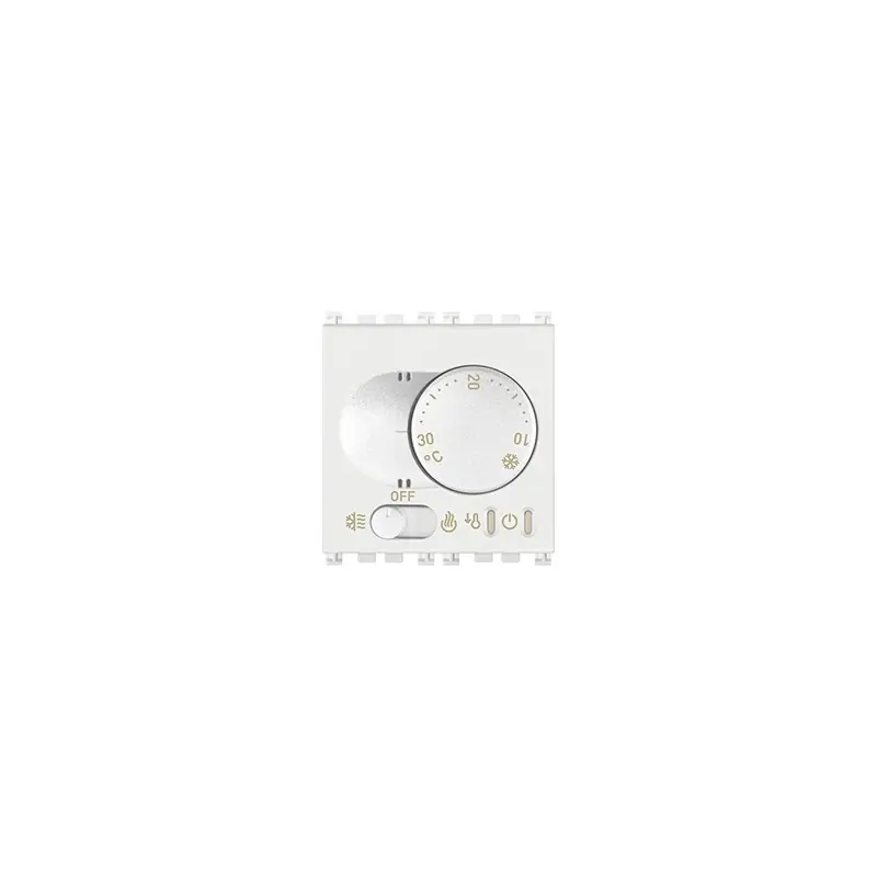 Promozione vimar arke termostato elettronico 230v bianco 2 moduli vimar 19440.b