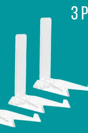 Supporto espositore piatti Kristal ad incastro 12 cm 3 pezzi Non Perdere