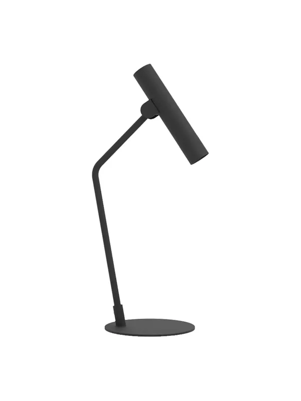 Vendita Finale Lampada da tavolo studio moderna design nero a led GL1857