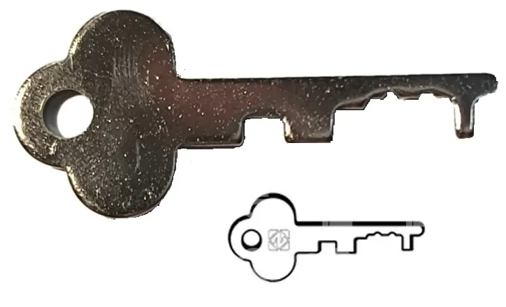 Must-Have Chiave cassetta postale Silca 1003p
