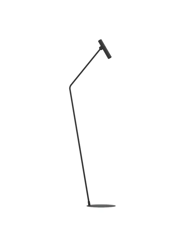 Piantana lampada da terra moderna design nero a led GL1856 Prezzo Scontato