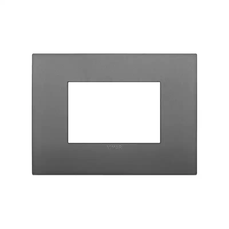 Reso Gratuito vimar arke placca classic 3 moduli grigio mostrina vimar 19653.72