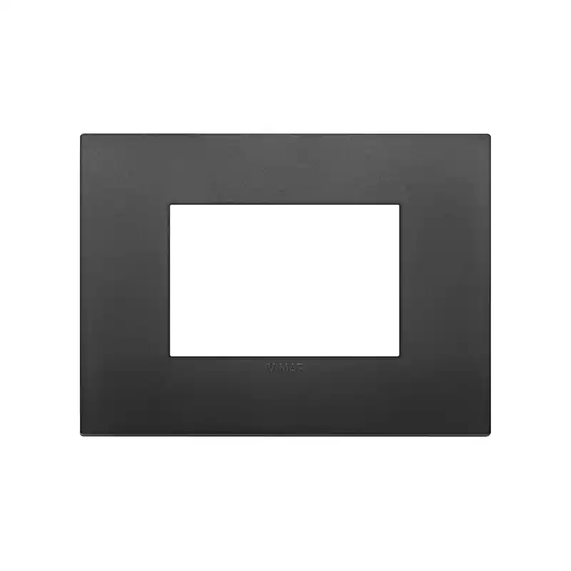 Scelto Dai Clienti vimar arke placca classic 3 moduli nero mostrina vimar 19653.71