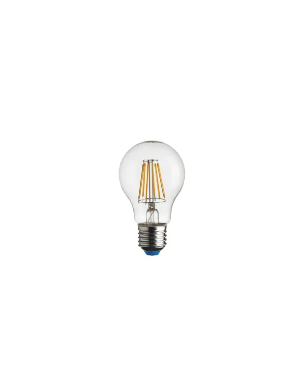 Lampadina led standard goccia e27 vetro trasparente 800lm 4000k Prezzo Ridotto