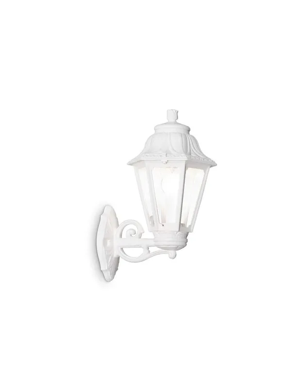 Nuovo Arrivo Ideal Lux Dafne Ap1 Big applique da esterno classica bianca