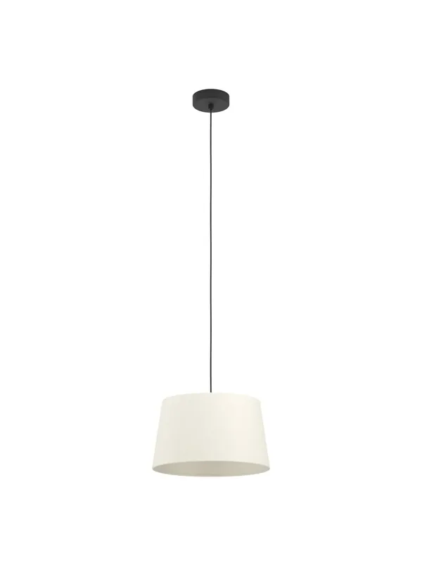 Ordina Subito Lampadario moderno contemporaneo in tessuto bianco a 1 luce GL1811