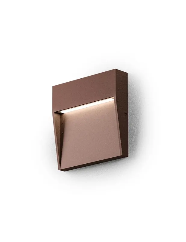 Di Tendenza Gea Luce GES982 segnapasso IP65 marrone