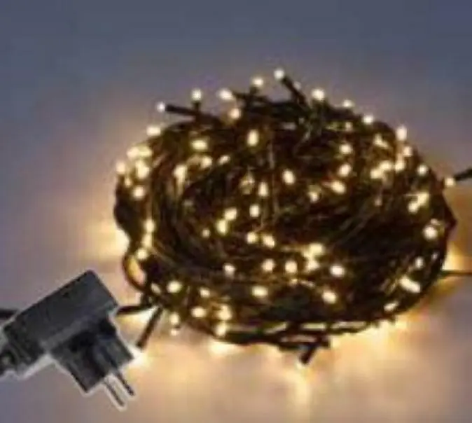 NEW LAMPS LUCI NATALIZIE 240 MINI LED PROLUNGABILI BIANCHI CALDI CON TELECOMANDO IR E MEMORIA IP44 USO ESTERNO/INTERNO 53-246 Prezzo Ridotto