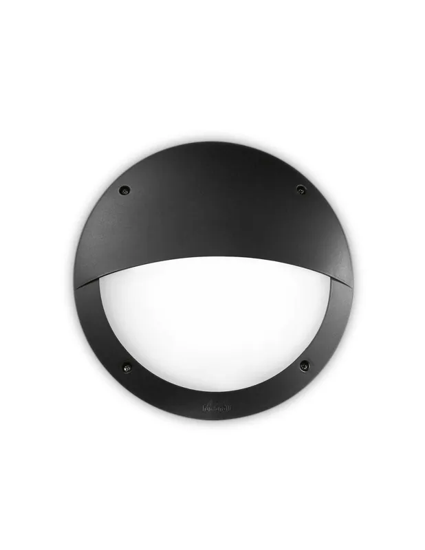 Ideal Lux Polar 2 Ap1 Nero applique da parete esterno E27 IP66 Promo Stagionale
