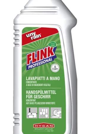 Professionale Detersivo concentrato per lavaggio a mano delle stoviglie Flink Unyrain 1000 ml