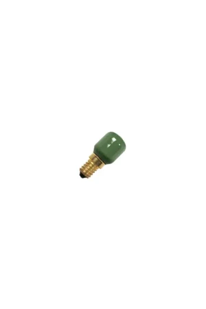 Lampada piccola pera led verde e14 0,6w 35lm 230v Promozione