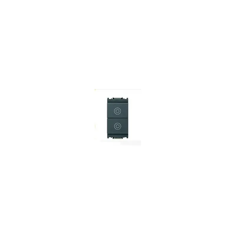 Offerta Speciale vimar idea due pulsanti 1 polo no 10a grigio frutto vimar 16121