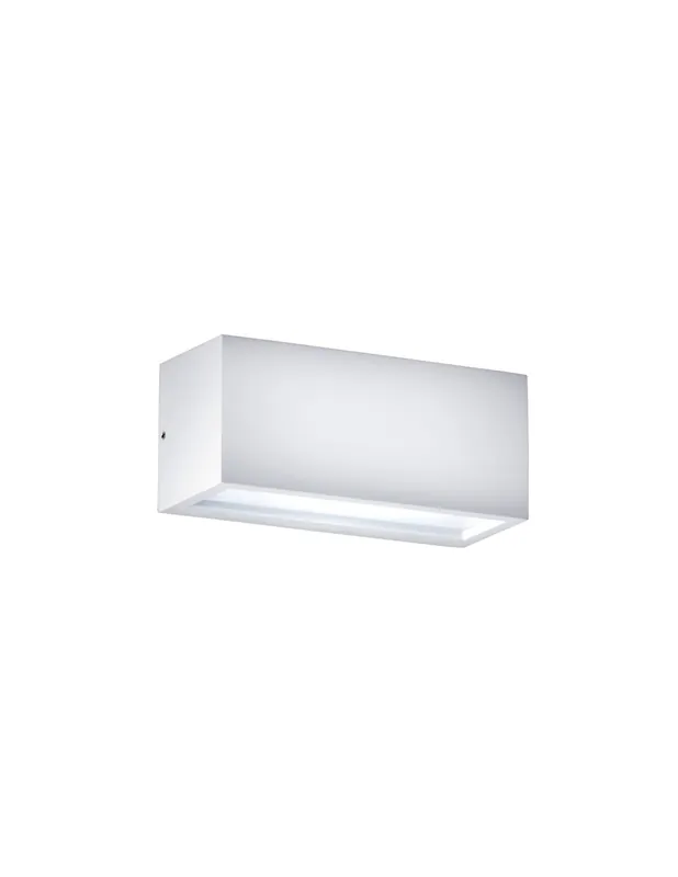 Subito Disponibile Rossini Guava GUA003 applique moderna rettangolare E27 da esterno - Bianco